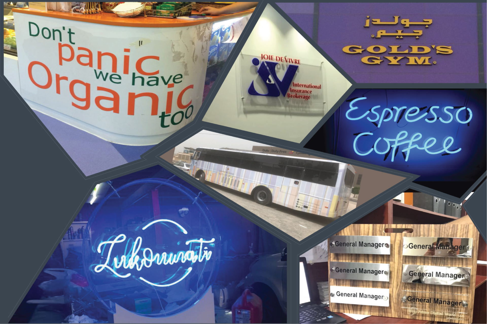 Signage companies in Dubai