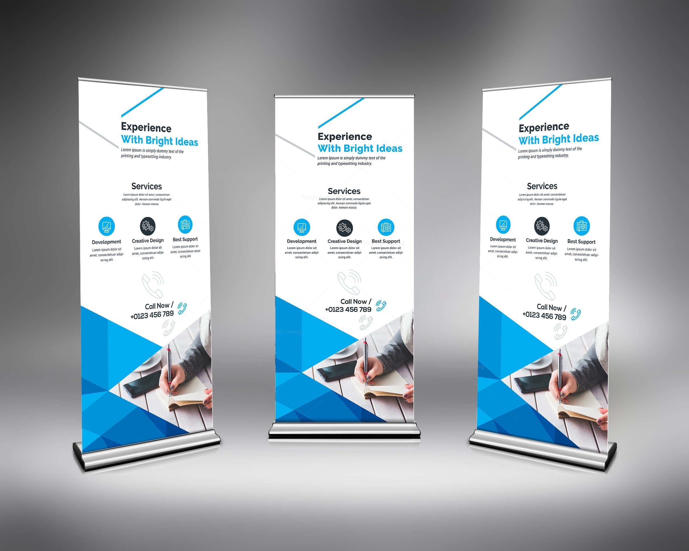 Business Plain-Modern-Rollup-Banner-1