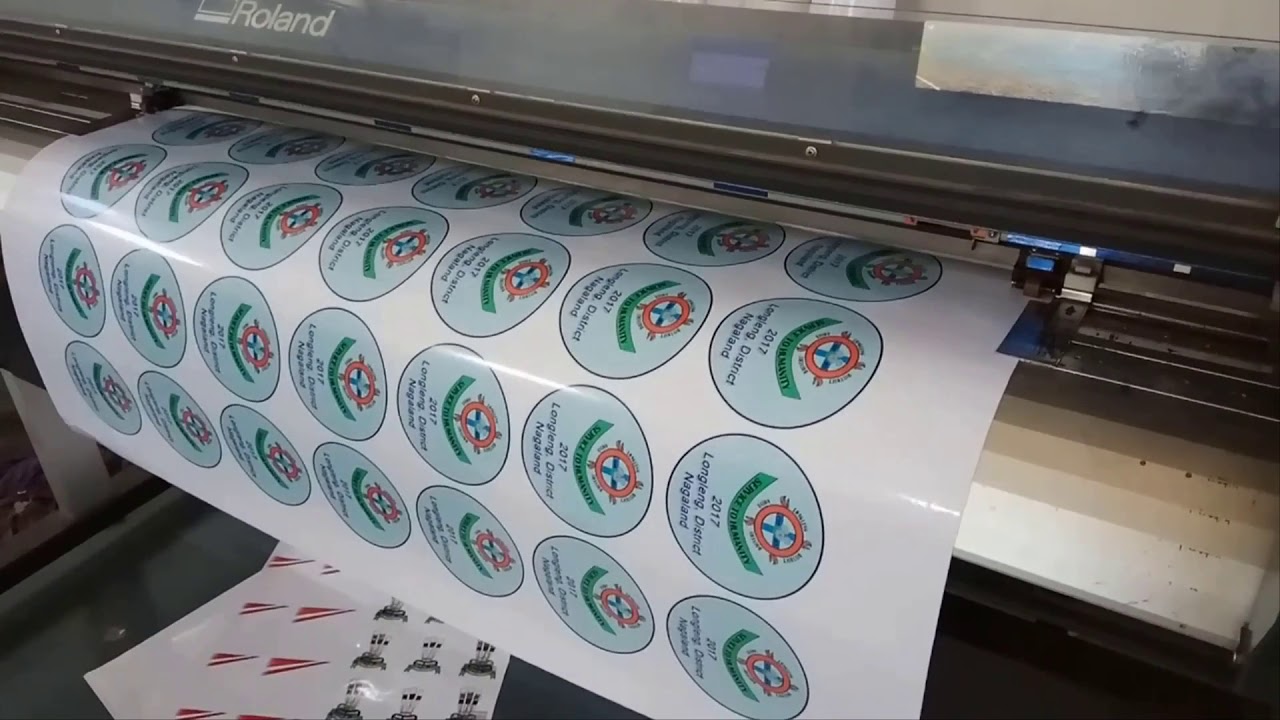 Sticker and banner printing