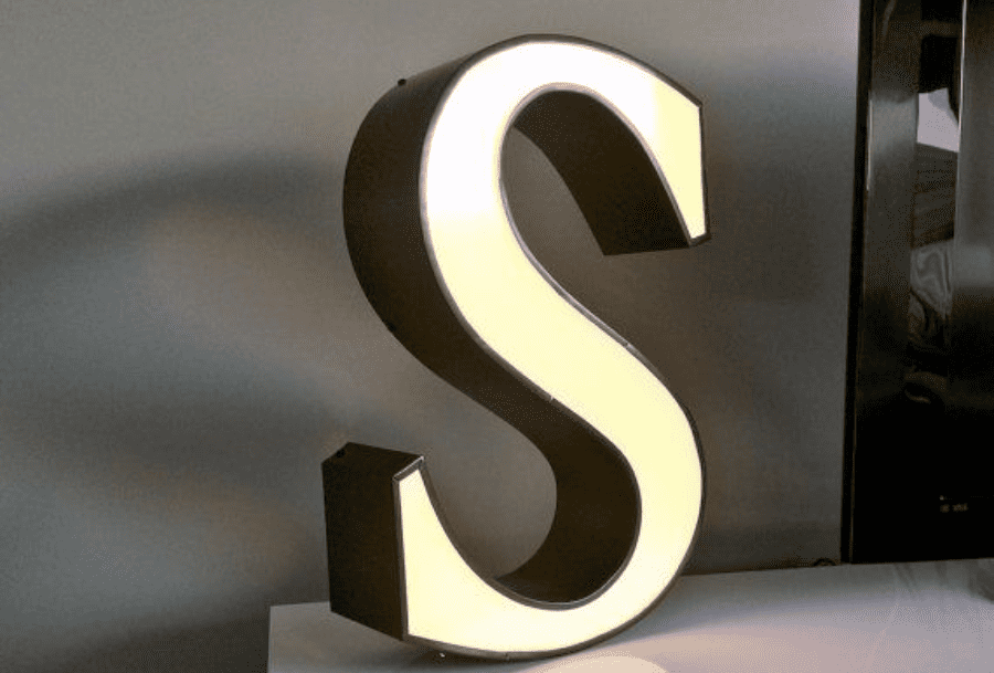 Front Light 3D Signage