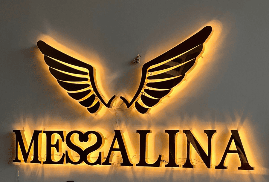 Back Light 3D Signage