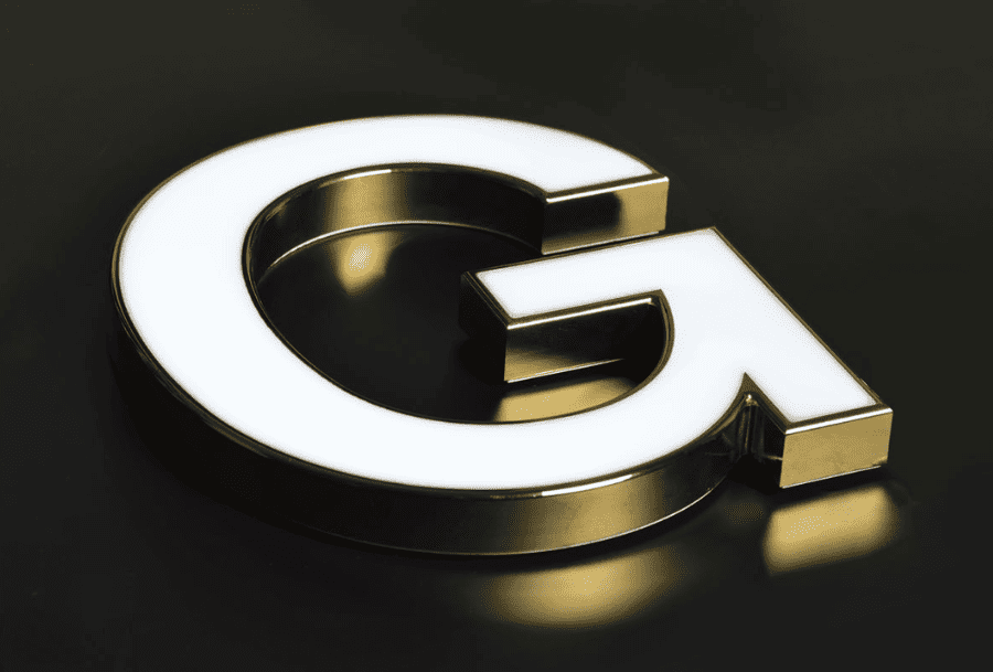 Front Light 3D Signage