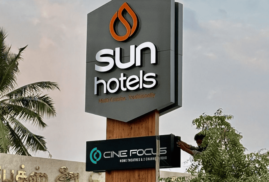 Business signs outdoor